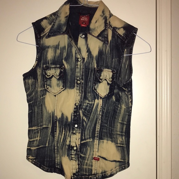 Miss Sixty denim vest small - Picture 1 of 6